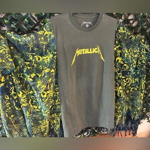 UPCYCLED one of a kind, METALLICA Music T Shirt